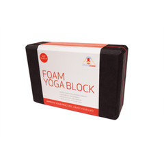 9″ x 6″ x 3″ RECYCLED FOAM YOGA BLOCK, indoor or outdoor prop for balance