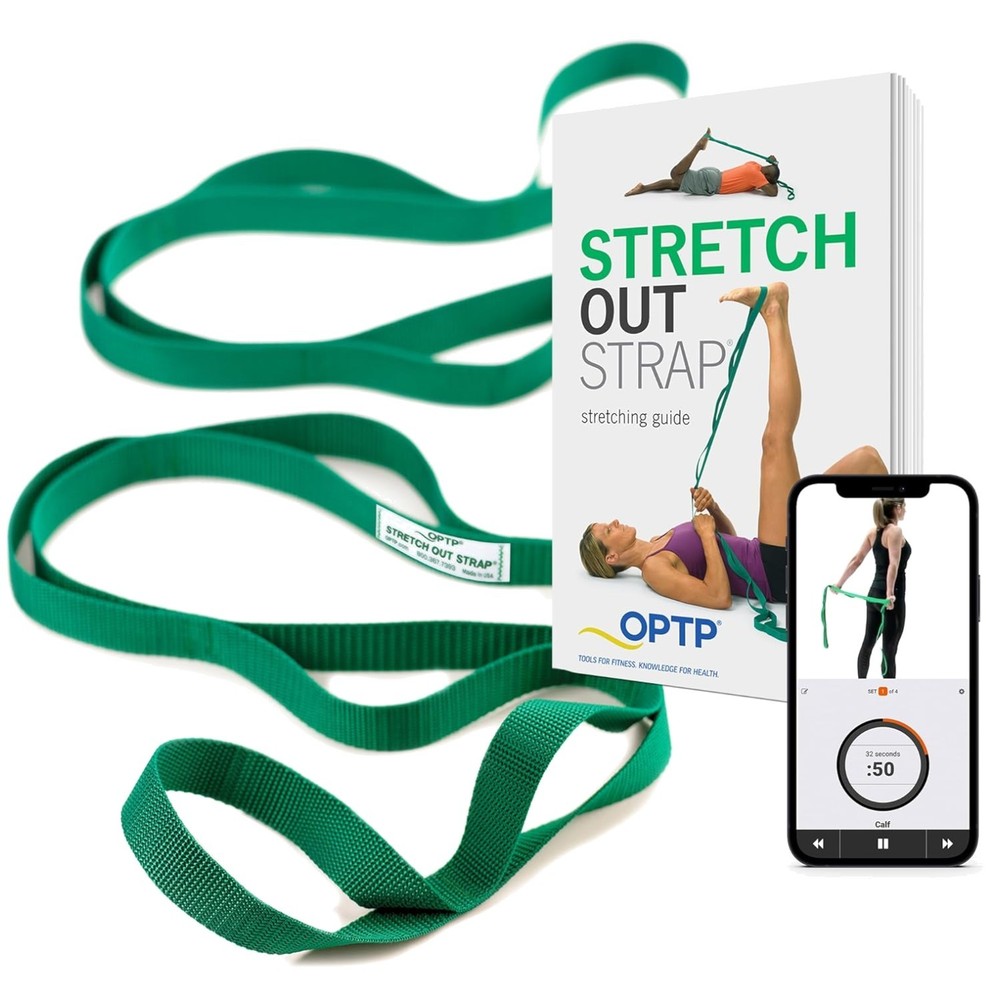 Durable 6ft Stretch Out Strap for Mobility & Flexibility – Therapist Recommended