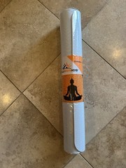 New Yoga Starter Kit 4Pc Set: Yoga Mat, Stretch Band, Ball+Pump