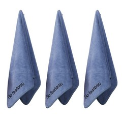 Wuwahold Microfiber Gym Towels Bigger Size Super Soft 3P-15×31 inches, Blue