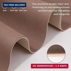 Wide Yoga Mat-80cm Non Slip Extra Thick 1/3” Fitness Exercise Mat TPE Material