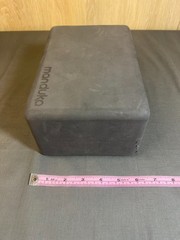 Mandula Yoga Blocks Recycled Foam Thunder Grey Lightweight