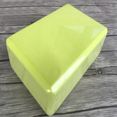EVA Gym Exercise Sports Yoga Fitness Block Foam Brick Training Tool (Yellow)