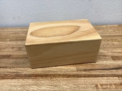 Yoga Accessories 4 Inch Hollow Core Sanded Pine Wood Yoga Block for Fitness (B4)