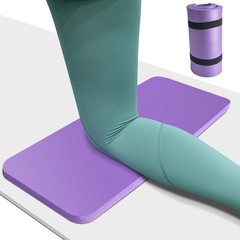 HASSLICKIT Yoga Knee Pad Cushion, 24 x 9.8 x 0.8 in Thick Mini Yoga Mat, Odor…