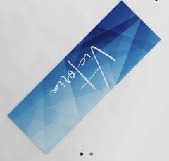 Victoria Kylie Vera Yoga Mat Society 6 Non Slip 24” X 70” With Carrying Strap