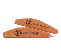 Cork Yoga Wedge Block – Non-Slip Wrist Support, Set of 2