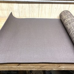 Hotworx Exercise Yoga Mat 72″ x 24″ Non-Slip Textured Hemp Fiber Gym Workout
