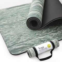 UMINEUX 10mm Thick Non-Slip Yoga Mat with Strap, Eco-Friendly