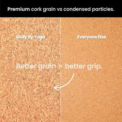 Luxury Cork Yoga Mat – Non Slip, Extra Thick Grip. Thicker, Longer, and Wider…