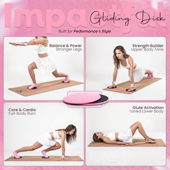 14-Piece Pink Pilates Kit for Women | Complete Home Workout Set