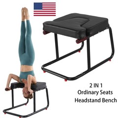 Yoga Headstand Bench Inversion Chair Exercise Workout Fitness Training