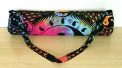 Cotton Mat Handmade Yoga Strap Bag Shoulder Carrier Mandala Hippie Large