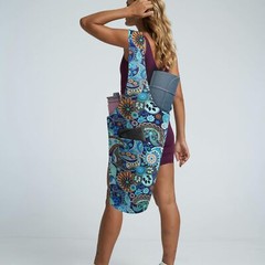 Yoga Mat Bag Yoga Tote Bag with Large Pocket and Zipper Pocket Yoga Mat Bag C…