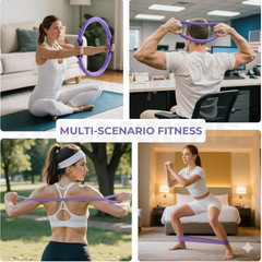 Pilates Kit for Women with Magic Circle Pilates Ring, Pilates Ring Fitness Train