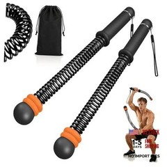 2PCS Adjustable Weighted Ropeless Battle Ropes,Weighted Cordless Battle Ropes