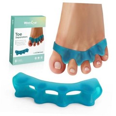 Silicone Toe Separators for Correct Bunion – 8 Pack Toe Spacers for Feet Men