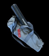 NWT Vintage Equinox Gray Cotton Carrying Bag & Mat