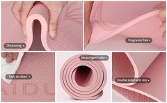 Large Yoga Mat-72’x36’x0.4’ Extra Width ＆ Thick,Comfortable,Non-Slip Exercise