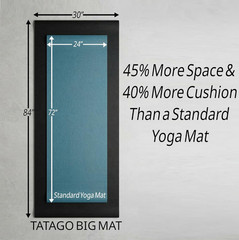 Extra Thick Yoga Mat Wide & Xl-Our 10Mm Extra Large Yoga Mat Thick Extra Wide an