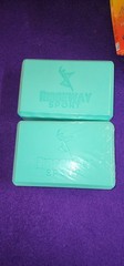 Yoga Block (Set Of 2) Supportive Latex-Free Eva Foam Soft Non-Slip Surface New