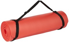 Fitvids 1/2-Inch Extra Thick High-Density Yoga Mat – Non-Slip, Anti-Tear, Red