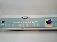 Athletic Works Yoga Mat Purple exercise 68 in L x 24 in W x 3 mm