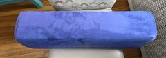 TMNovo Yoga Bolster Pillow Purple / Blue Suede 28″ x 10″ x 6″