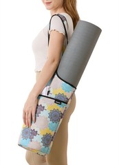 Neoprene Yoga Mat Bag Lightweight Spacious Carrier Large Zipper Pocket