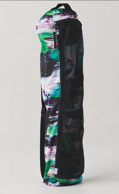 Lululemon Drishti Yoga Tote Pigment Wind Dragonfly Multi Green Blue EUC!