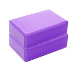 2 Pcs Yoga Block Brick Foam Sport Health Home Exercise Gym Tools Yoga Blocks
