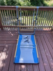 Beverly Hills Pilates Supreme Pro Ballet Barre Body Fitness Ab Yoga Pad Machine