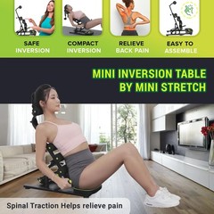 Mini Inversion Table by Mini Stretch, Relieve Back Pain, Re-Align The Spine, Str