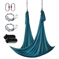 Aerial Yoga Hammock & Swing, 5.5 Yards, Aerial Yoga Starter Kit with 100gsm