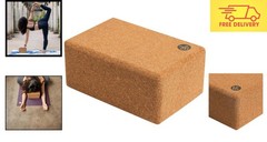High-Performance Cork Yoga Block – Lightweight Travel Accessory for All Levels