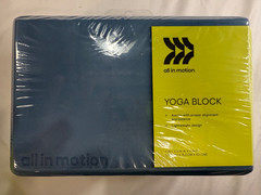 All in Motion 4″ X 6″ X 9″ Lightweight Yoga Block, Sky Blue