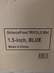 Balancefrom Trifold Mat 1.5inch, Blue NEW IN BOX