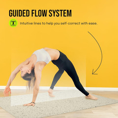 Extra Wide Yoga Mat for Men Women (72″L X 36″W) Non Slip Fitness & Exercise Mat