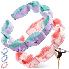 2 Pcs Stretch Strap for Kids Elastic Gymnastic Stretching Ballet Dance Band w…