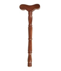 T-Shaped Yoga Danda Meditation Stick New Natural (Brown)