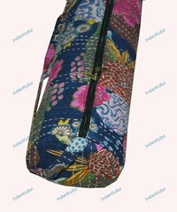 Running Fancy Bohemian Exercise Sports Cotton Unisex Cross Body Kantha Yoga Bag