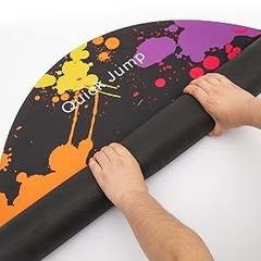 Jump Rope Mat Large Rubber Exercise Mat Workout Mats for Home Gym Flooring