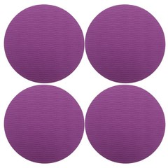 4Pcs Reusable Yoga Knee and Elbow Pads Purple Tpe Nonslip Cushions for Workout