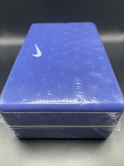 Nike Essential Yoga Solid Foam Pose Block Workout Stretching Aid Blue NEW