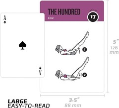 Durable Pilates Exercise Cards – Your Ultimate Home and Gym Workout Companion