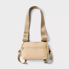 ALL IN MOTION YOGA MAT CARRIER BUCKLE CLOSURE, RECYCLED NYLON – CREAM