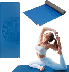 Dry-Grip Yoga Mat – 5Mm Thick Non-Slip Exercise & Fitness Mat for Standard or Ho