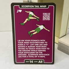 Flexibility Stack 52 Learn Static and Dynamic Stretches 52 Cards With QR Codes