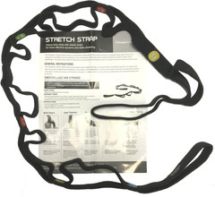Stretch Strap with Loops to Increase Flexibility, Dynamic Stretching Tool for At