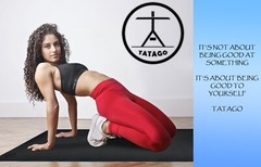 Extra Large Yoga Mat for Home Workout. 84×30 Exercise Mat by Tatago 